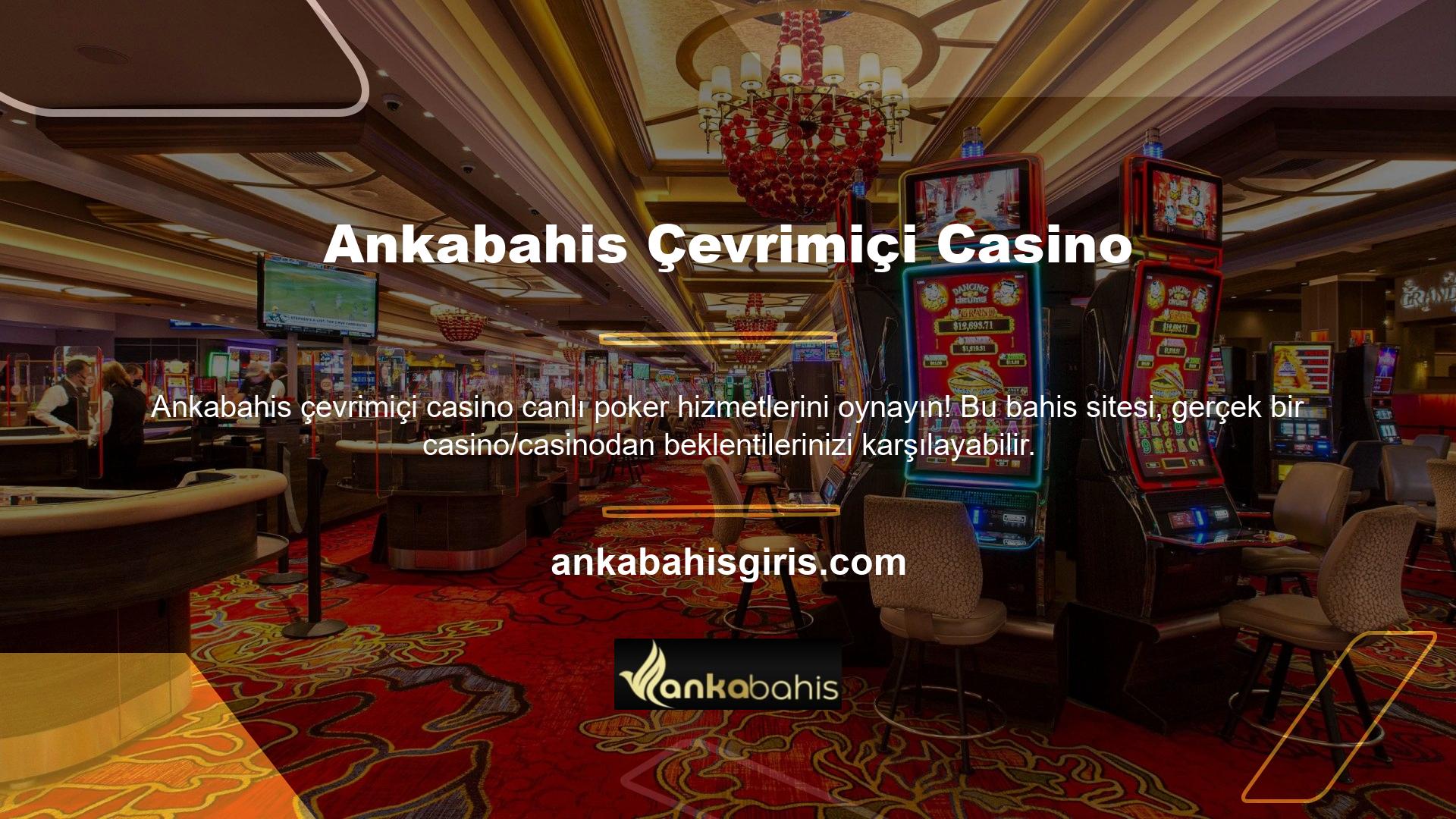 Profesyonel casino krupiyeleriyle canlı poker oyunları oynamanın otantik atmosferine dalın